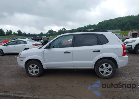 2005 Hyundai Tucson Gl из США, поврежденный, VIN KM8JM12B35U170765